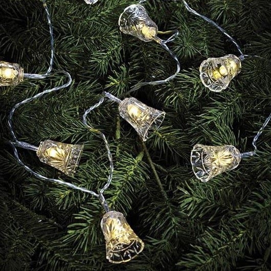 Markslöjd 703237 - LED Коледни лампички BELL 10xLED 2,1м