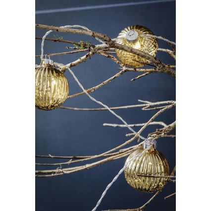 Markslöjd 703781 - LED Коледни лампички BIGSOLO 10xLED 1,65м топло бели