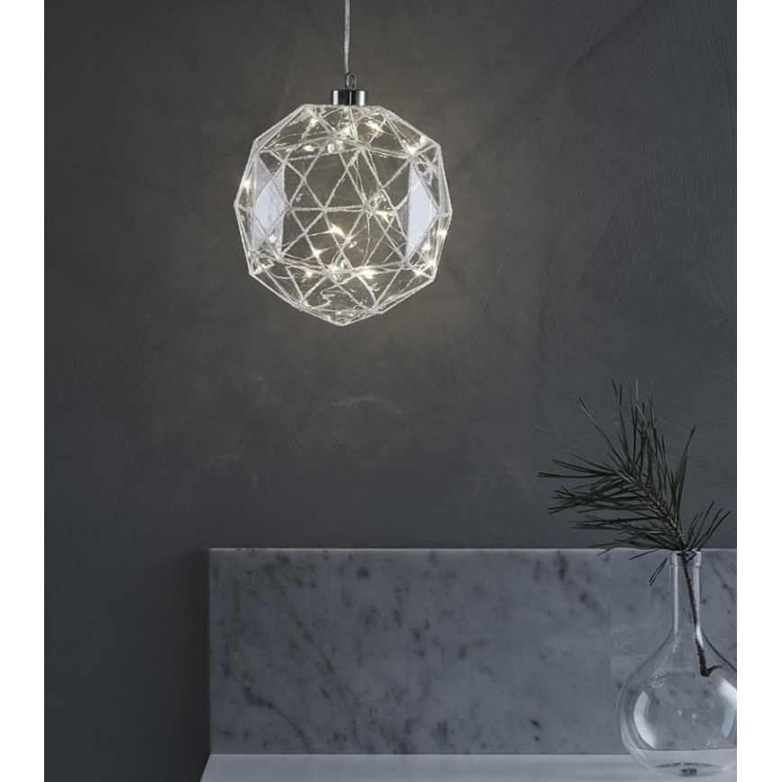 Markslöjd 703837 - Коледна декорация 20xLED/0,6W/3xAA