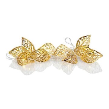 Markslöjd 703859 - LED декоративна гирлянда LEAF LED/3xAA 1,85m топла бяла светлина