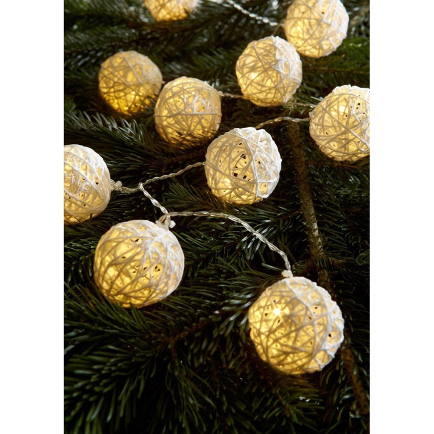 Markslöjd 703901 - Коледна декорация SIA LED/0,06W/3xAA 150cm