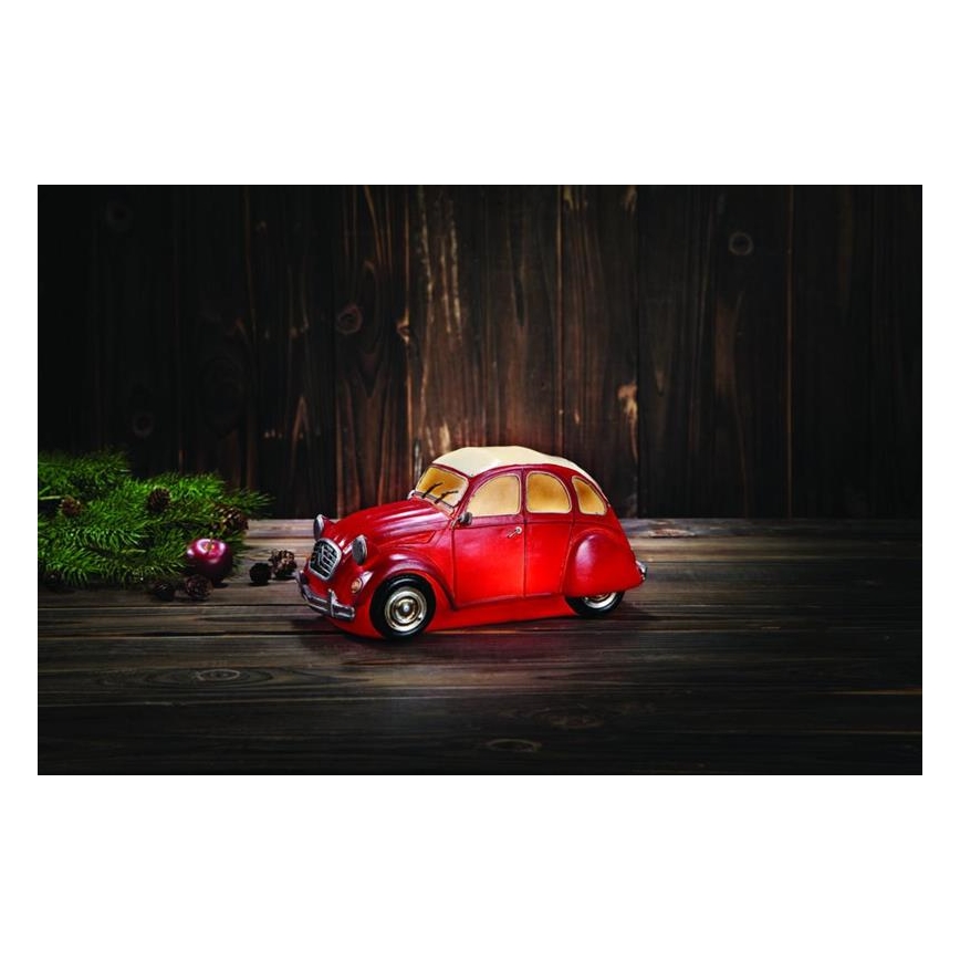 Markslöjd 703952 - LED осветителна декорация NOSTALGI 6xLED/0,36W/3xAA C3 червена