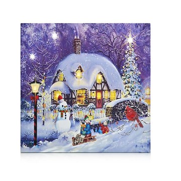 Markslöjd 704361 - LED светящ Декоративна картина CANVAS LED/0,18W/2xAA
