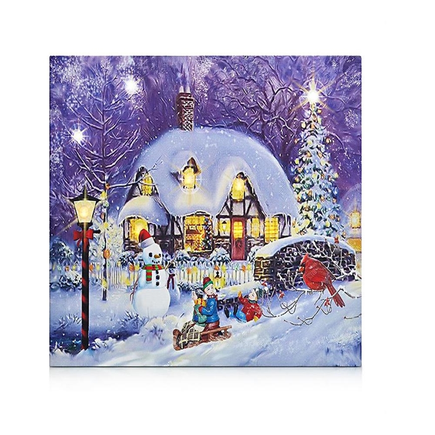 Markslöjd 704361 - LED светящ Декоративна картина CANVAS LED/0,18W/2xAA