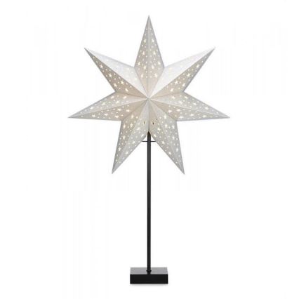 Markslöjd 704455 - Коледна декорация SOLVALLA 1xE14/25W/230V сребърна 69 cm