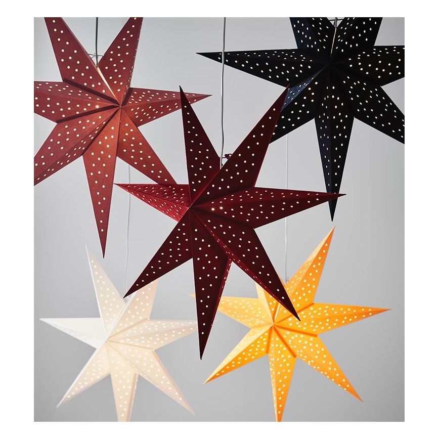 Markslöjd 704902 - Коледна украса CLARA 1xE14 / 6W / 230V 75 см червена