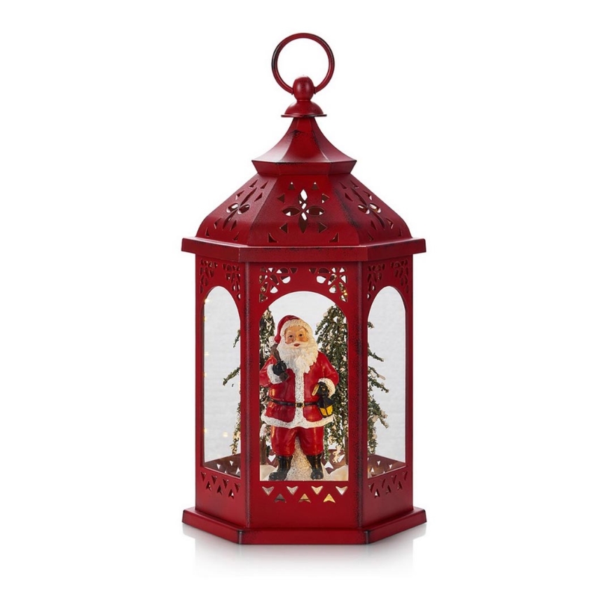 Markslöjd 704975 - LED коледна украса ROLF LED / 3xAA фенер червен