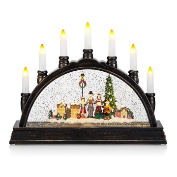 Markslöjd 704983 - LED коледна свещ KARSTEN 9xLED / 0,25W / 4,5V