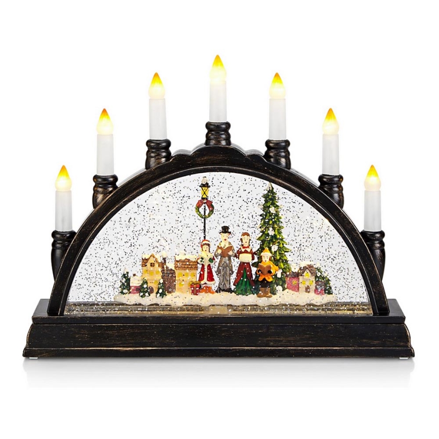 Markslöjd 704983 - LED коледна свещ KARSTEN 9xLED / 0,25W / 4,5V