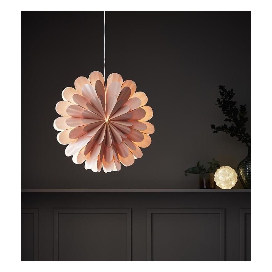 Markslöjd 705307 - Коледна украса MARIGOLD 1xE14 / 25W / 230V 60 см розово