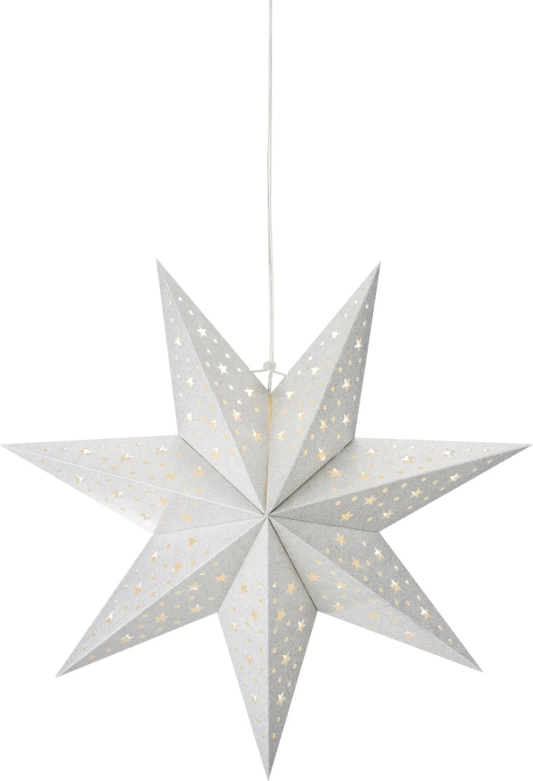 Markslöjd 705612 - LED коледна украса BLANK LED/0,2W/3xAA Ø 45 см, сребърна