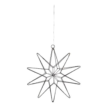 Markslöjd 705749 - LED Коледна декорация GLEAM LED/0,6W/3xAA черен