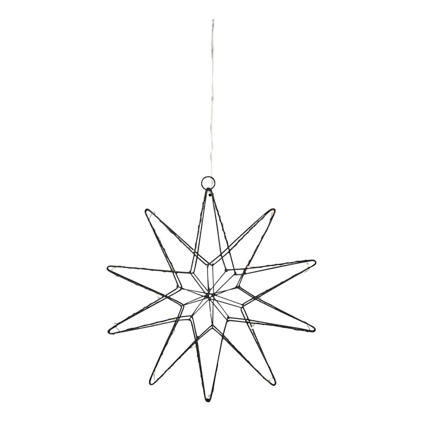 Markslöjd 705749 - LED Коледна декорация GLEAM LED/0,6W/3xAA черен