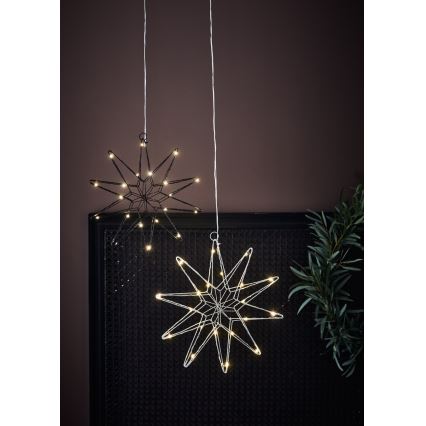 Markslöjd 705750 - LED Коледна декорация GLEAM LED/0,6W/3xAA сребрист