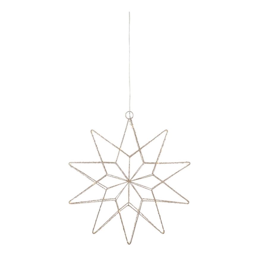 Markslöjd 705751 - LED Коледна декорация GLEAM LED/0,6W/3xAA златист