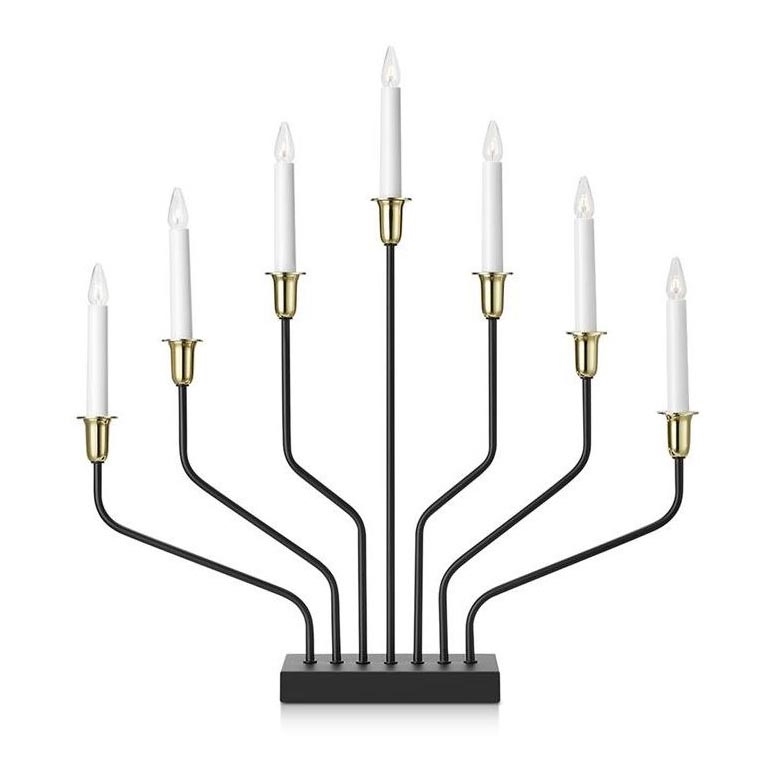Markslöjd 705758 - Коледен свещник BROSA XL 7xE10/3W/230V