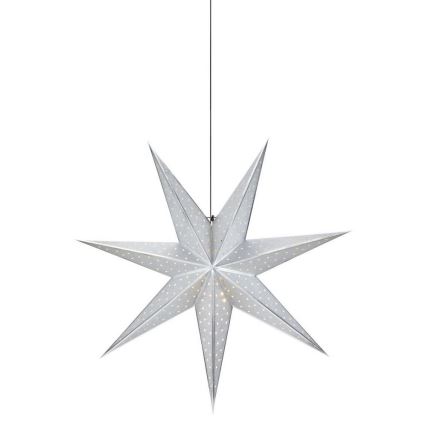 Markslöjd 705769 - Коледна декорация GLITTER 1xE14/25W/230V Ø 45 см сребрист