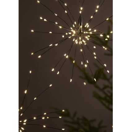 Markslöjd 705780 - LED Екстериорна Коледна декорация METEOR LED/4,8W/230V IP44 топло бяло