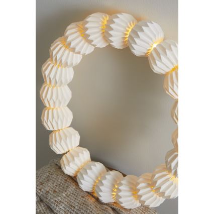 Markslöjd 705814 - LED Коледна декорация TUBBY LED/0,6W/3xAA бял