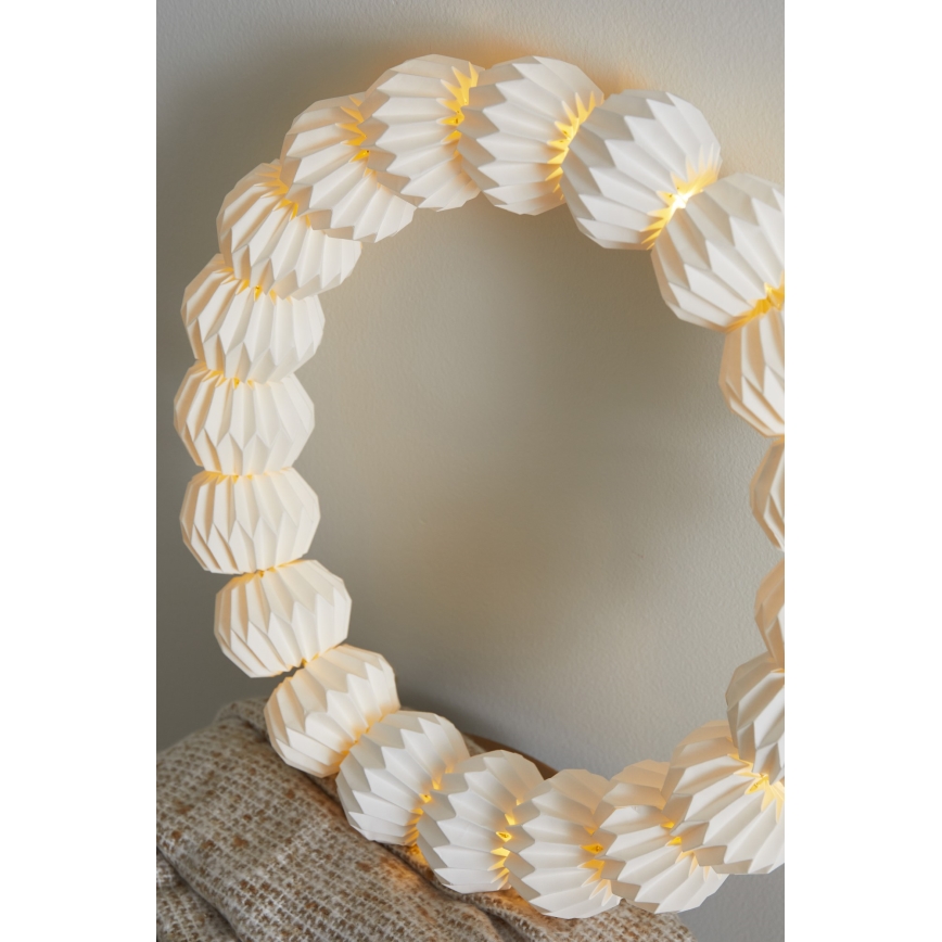 Markslöjd 705814 - LED Коледна декорация TUBBY LED/0,6W/3xAA бял
