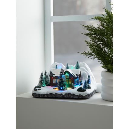 Markslöjd 705899 - LED Коледна декорация VEMDALEN LED/0,69W/3xAA многоцветен