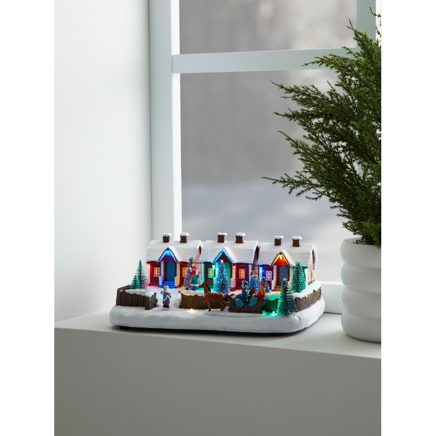 Markslöjd 705901 - LED Коледна декорация KATTHULT LED/0,51W/4,5V многоцветен