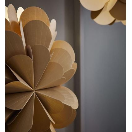 Markslöjd 705950 - Коледна декорация MARAVILLA 1xE14/25W/230V 68 см златиста/черна