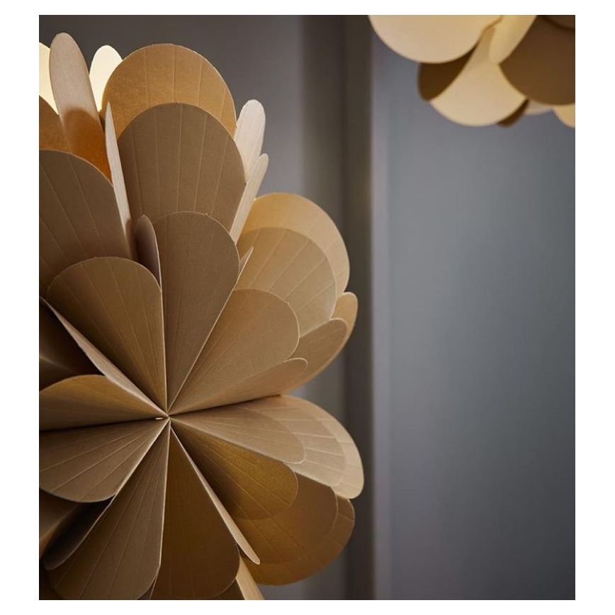 Markslöjd 705950 - Коледна декорация MARAVILLA 1xE14/25W/230V 68 см златиста/черна