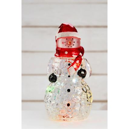 Markslöjd 706045 - LED коледна декорация HENRY LED/0,06W/3xAAA снежен човек