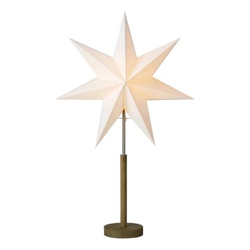 Markslöjd 706214 - Коледна декорация SPERANZA 1xE14/6W/230V, диаметър 45 см, бор/крем