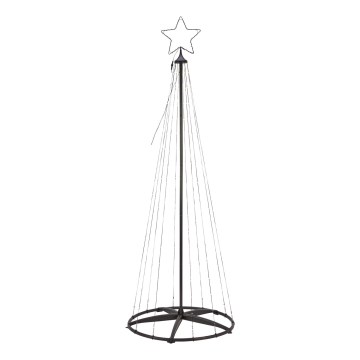 Markslöjd 706329 - LED външна коледна декорация ABETO 200xLED/2,7W/230V 2m IP44 черна