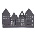 Markslöjd 706364 - LED коледен свещник YORK 3xLED/0,1W/1xCR2032 черен