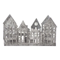 Markslöjd 706365 - LED коледен свещник YORK 3xLED/0,1W/1xCR2032 сив
