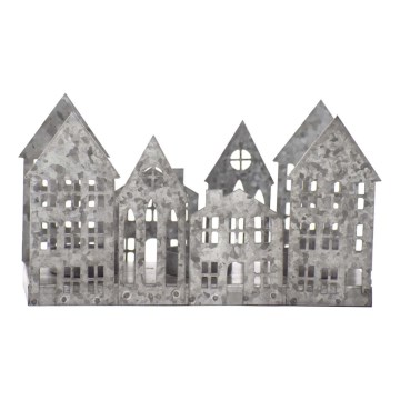 Markslöjd 706365 - LED коледен свещник YORK 3xLED/0,1W/1xCR2032 сив