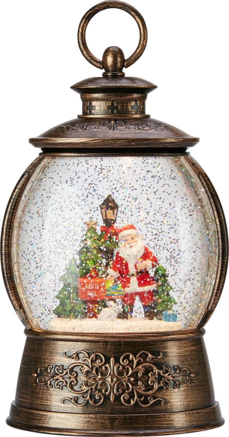 Markslöjd 706451 - LED Коледна декорация RUDOLPH LED/0,5W/3xAA бронзов фенер