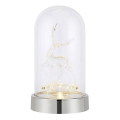 Markslöjd 706528 - LED Коледна декорация ISLA LED/0,06W/3xAA лъскав хром/елен