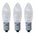 Markslöjd 8263 - К-кт 3x Индустриална коледна крушка TOPPLAMPA E10/3W/34V