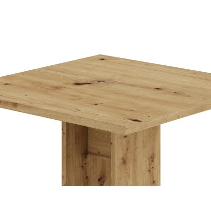 Маса STRAPO 68x68 см, дъб Artisan