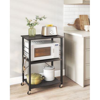 Маса за сервиране MARGE черна