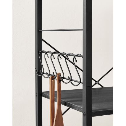 Маса за сервиране MARGE черна