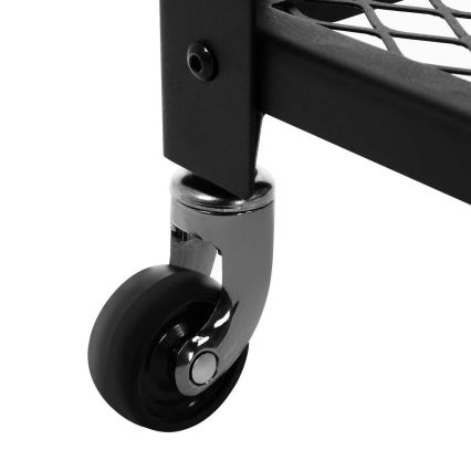 Масичка за сервиране MARGE, кафява/черна