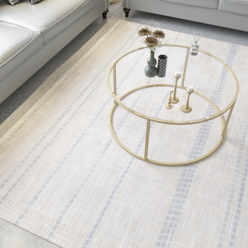 Масичка за кафе BERLIN 80x45 см златист/прозрачен