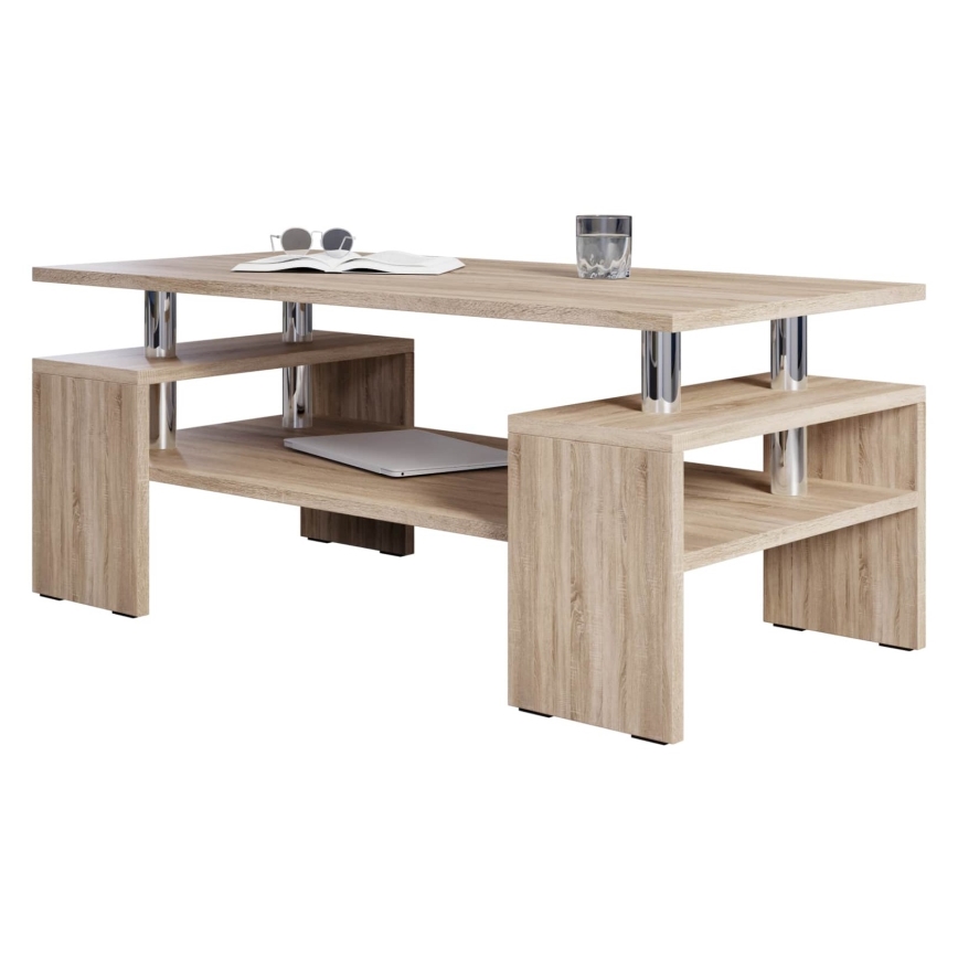 Масичка за кафе CUBE 50x110 см кафяв