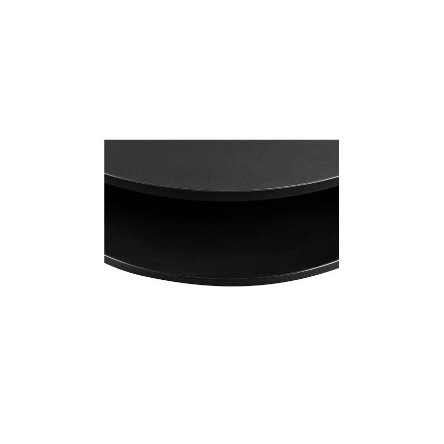 Масичка за кафе FIKOLI 40x75 см черен/златист дъб