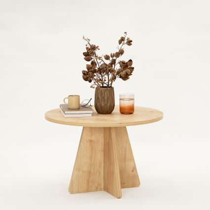 Масичка за кафе MUSHROOM 40x60 cm сапфирен дъб