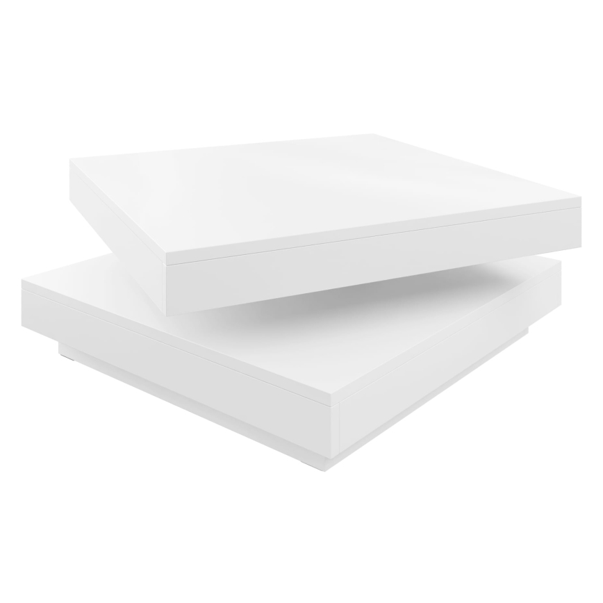 Масичка за кафе NENANI 34x70 см бял