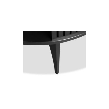 Масичка за кафе ROENNI 44x75 см черен/бял