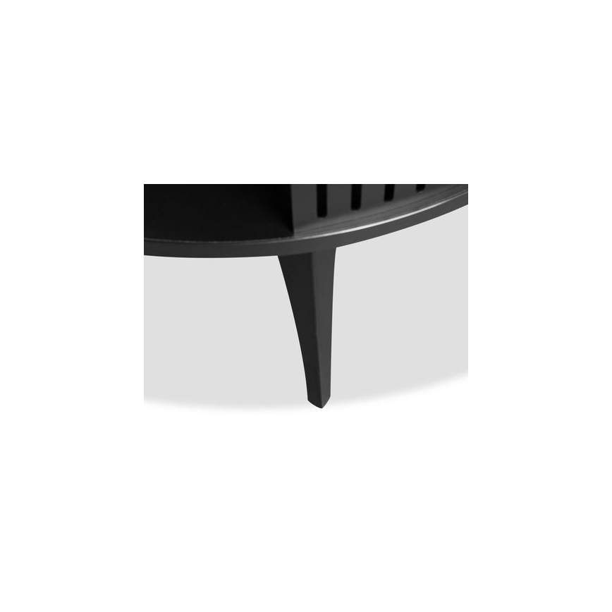 Масичка за кафе ROENNI 44x75 см черен/бял