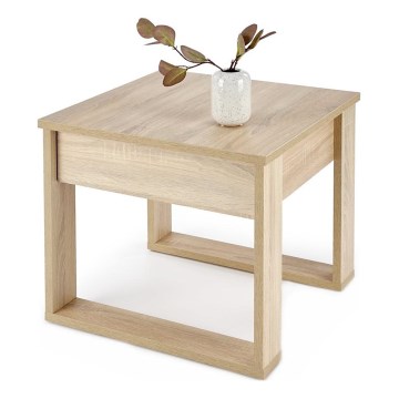 Масичка за кафе с чекмедже NEA 52x60 см дъб сонома