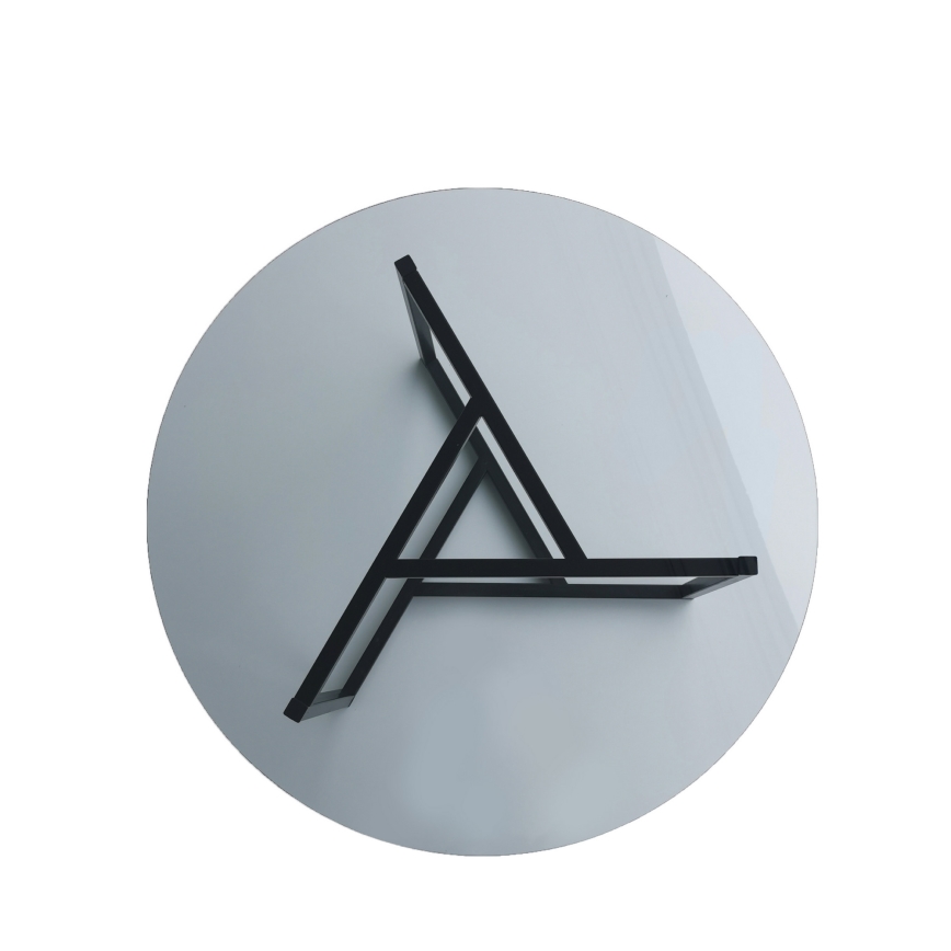 Масичка за кафе TRIO 42x75 cм черна